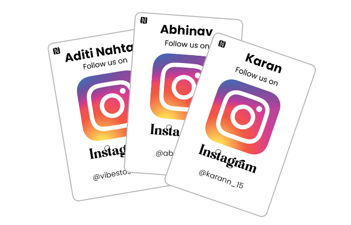 Insta Style Smart NFC Card