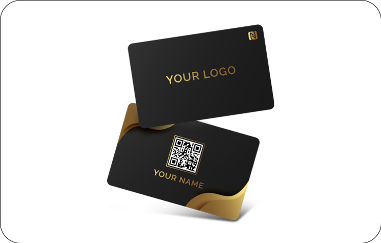 Midnight Gold Smart NFC Card