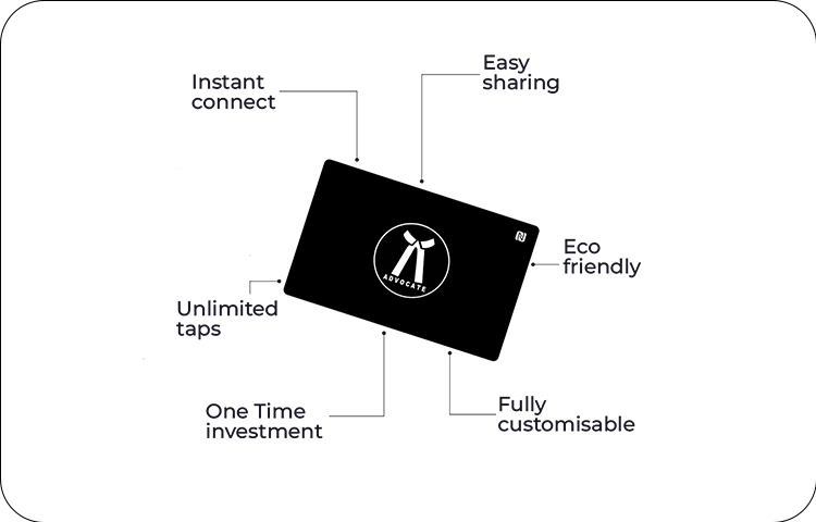 Advocate Smart NFC Business Card benefits