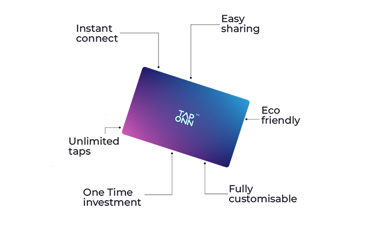 Benefits of INDIGO GRADIANT NFC BUSINESS CARD