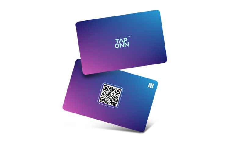 INDIGO GRADIANT NFC BUSINESS CARD