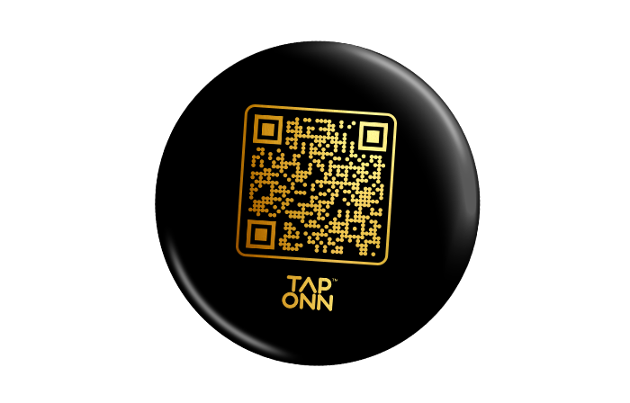 Classic Black Smart NFC Coin