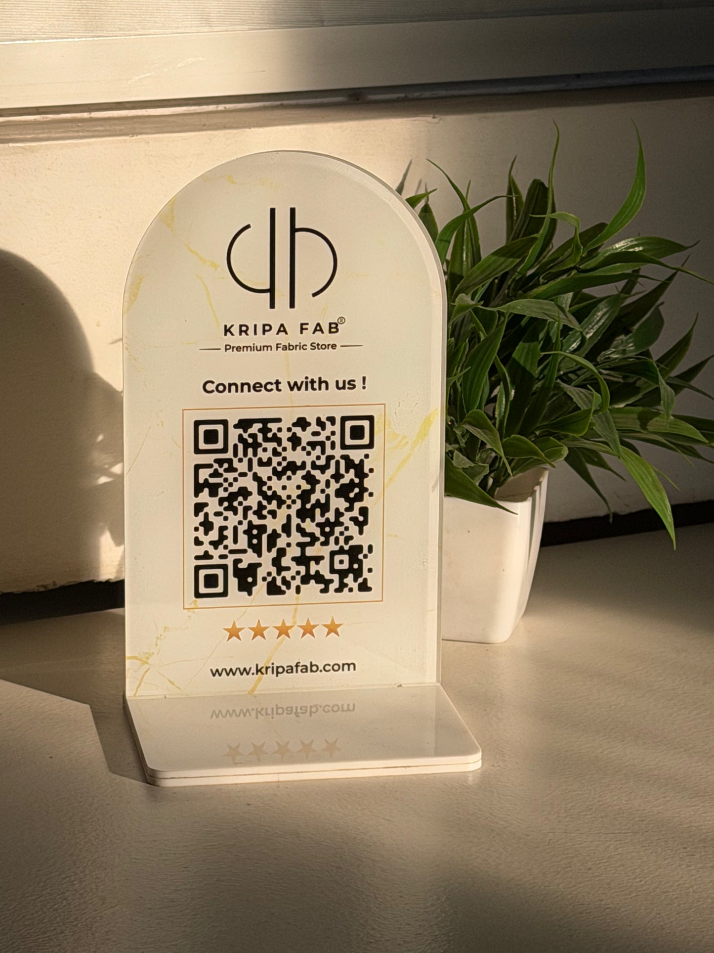 Acrylic Custom NFC Stand