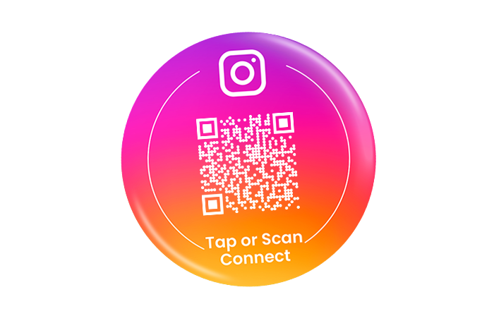 Insta-Style NFC Stickers