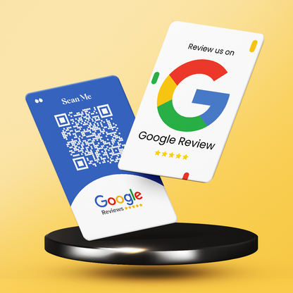 Custom Stand+ Google Review Card