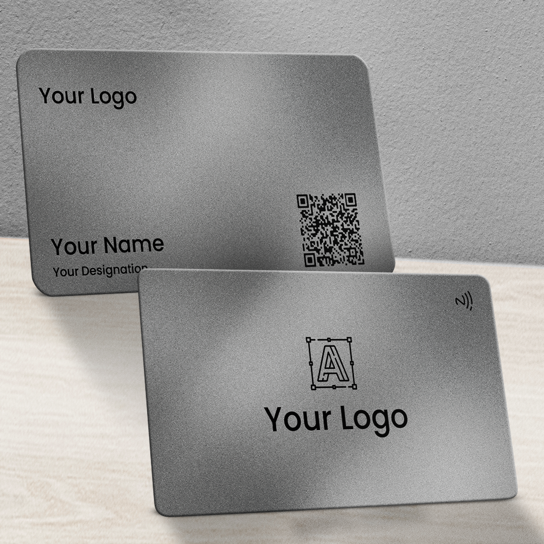 Metal NFC Cards - Grow Your Connections 3x Faster