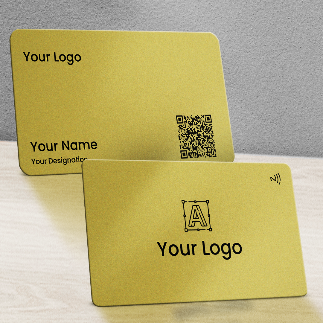 Metal NFC Cards - Grow Your Connections 3x Faster