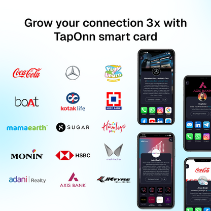 Metal NFC Cards - Grow Your Connections 3x Faster