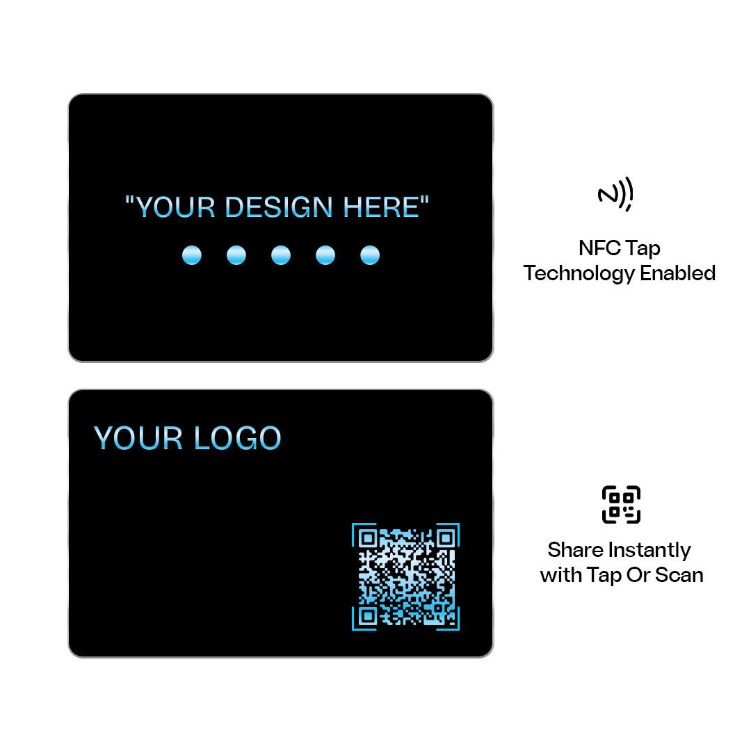 Metal NFC Cards - Grow Your Connections 3x Faster