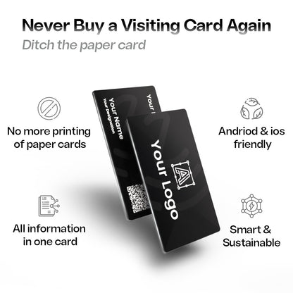 Metal NFC Cards - Grow Your Connections 3x Faster