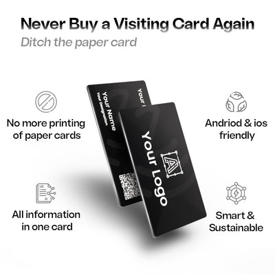Metal NFC Cards - Grow Your Connections 3x Faster