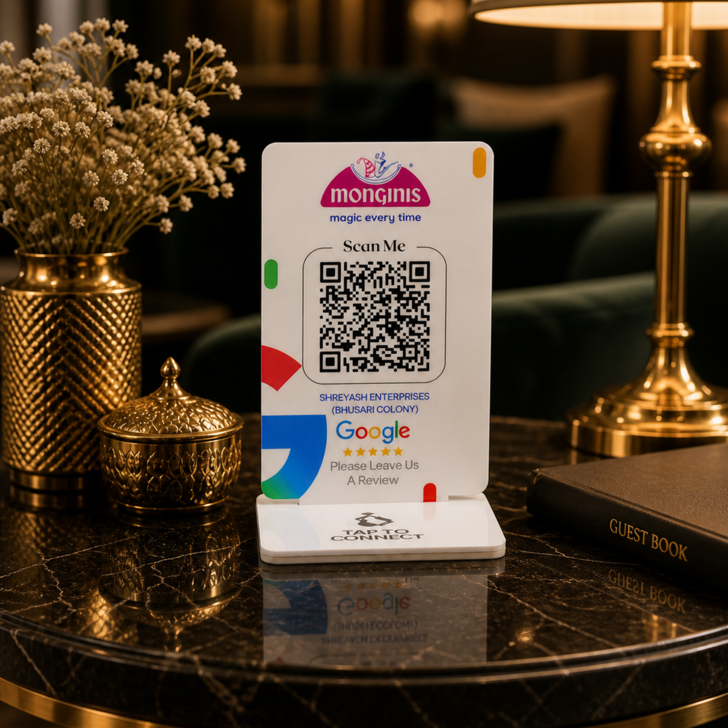 Google Review Stand