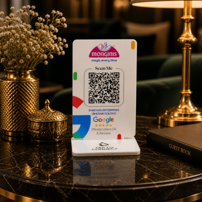 Google Review Stand