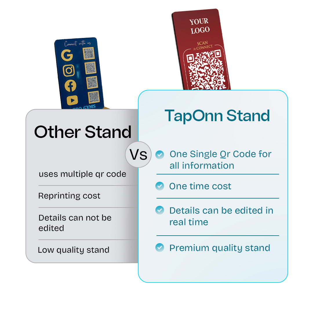 TapOnn Smart NFC Standee