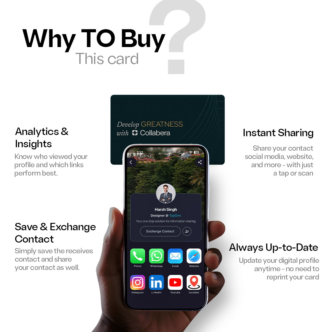 Customised Business NFC Card (PVC)